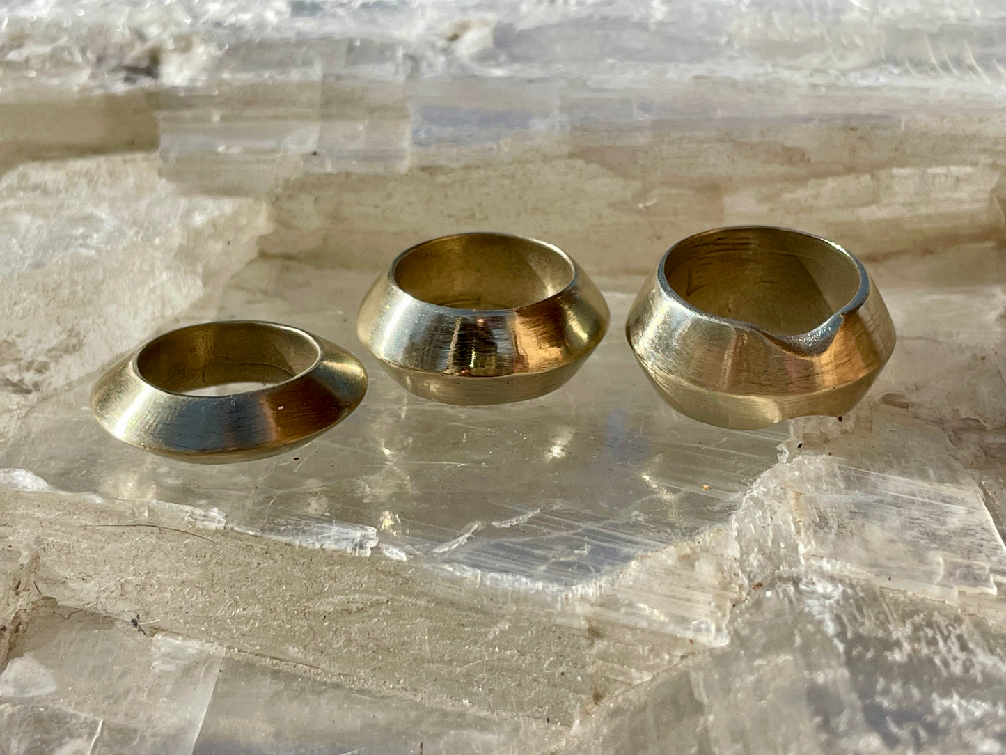 Bronze THIIICK Bevel Band