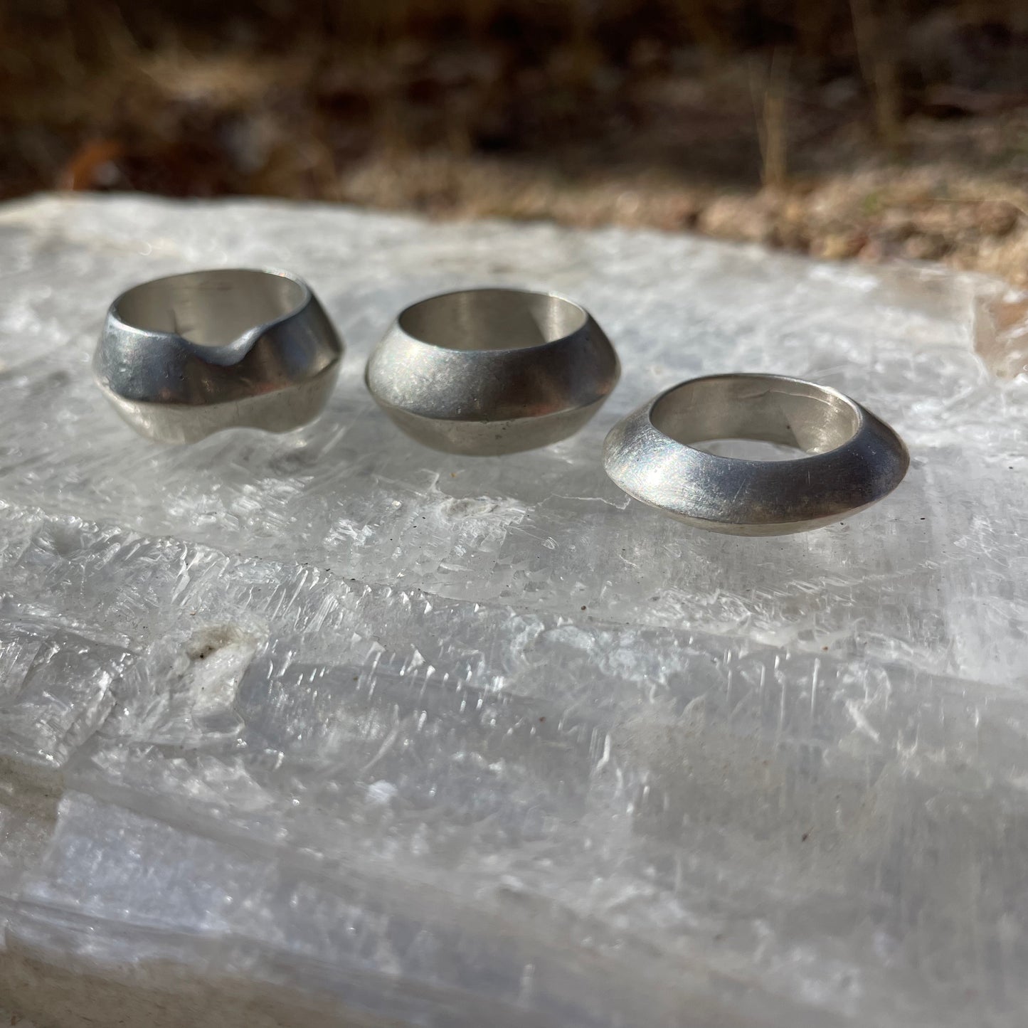 Silver THIIICK Bevel Band