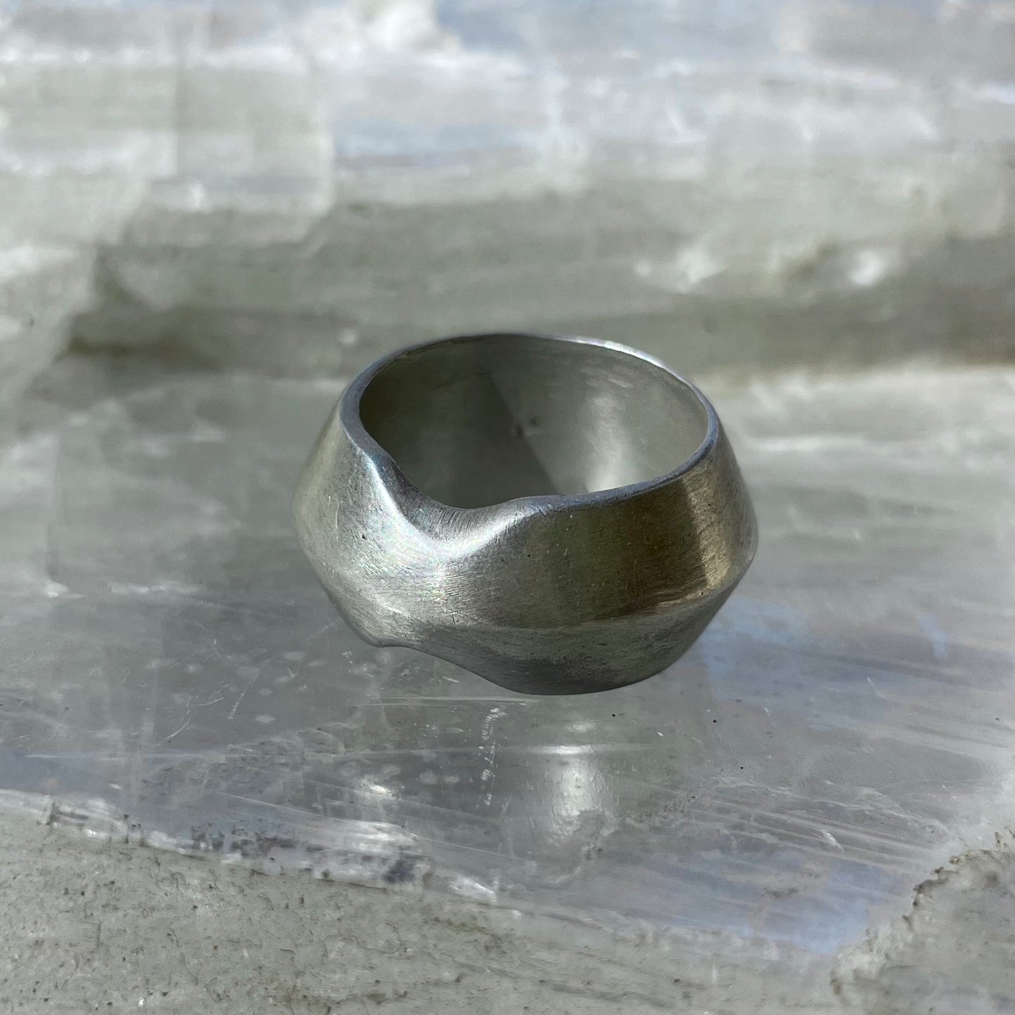 Silver NOTCH Ring