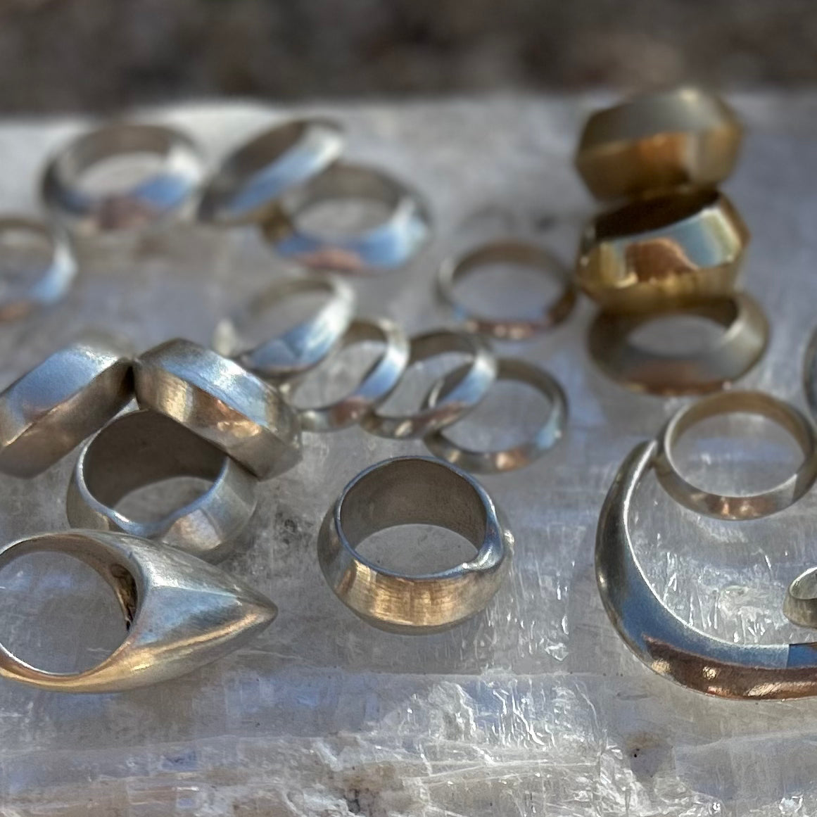 Silver NOTCH Ring